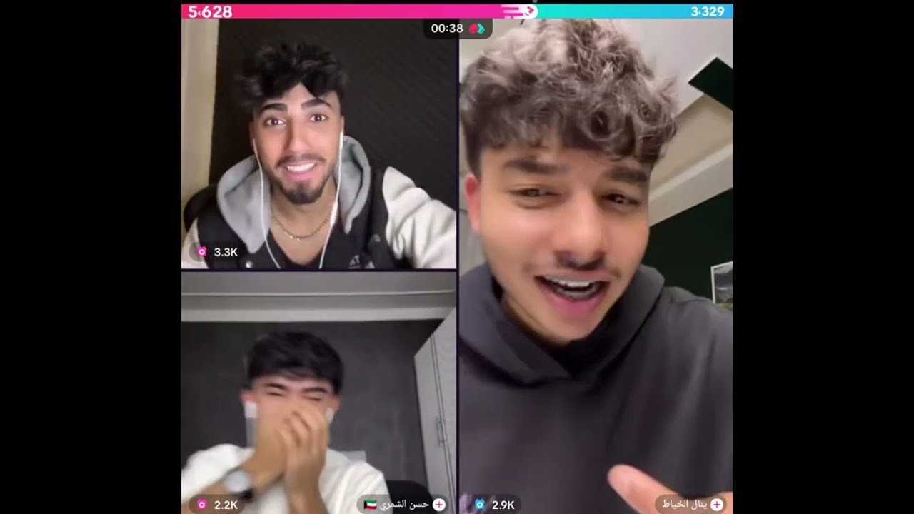 الان رباعي مع هيام و حسن الشمري وينال مع بنت تركي كلو ضحك وينال جاب العيد حكي بلتركي