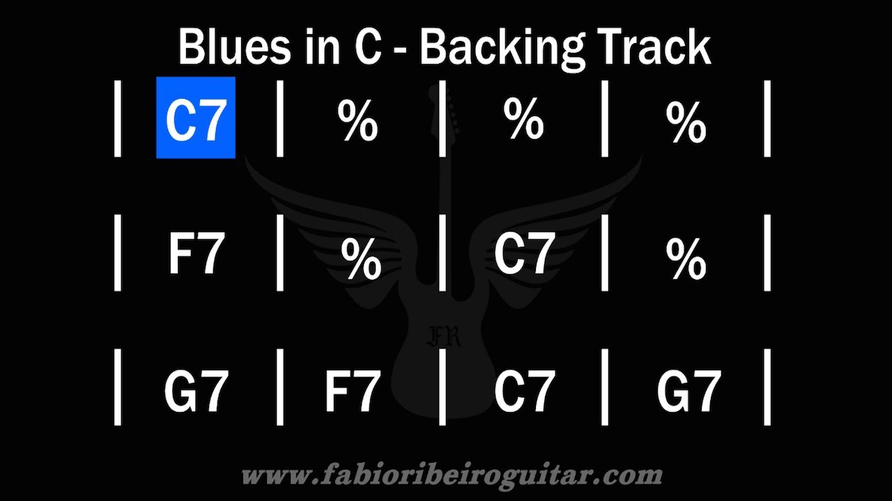 Blues in C - Backing Track