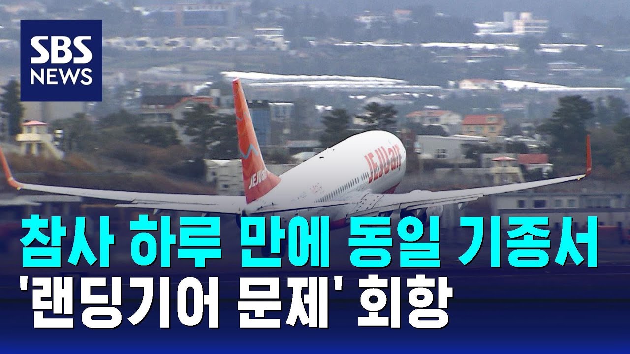 참사 하루 만에&hellip;동일 기종서 '랜딩기어 문제' 회항 / SBS