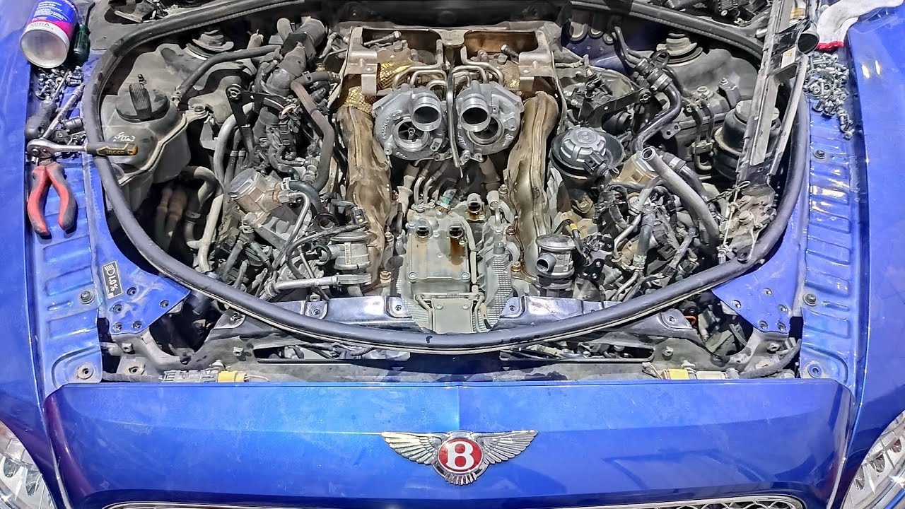 Bentley How to replacement PCV Valve / Oil Separator/ Urdu / Hindi
