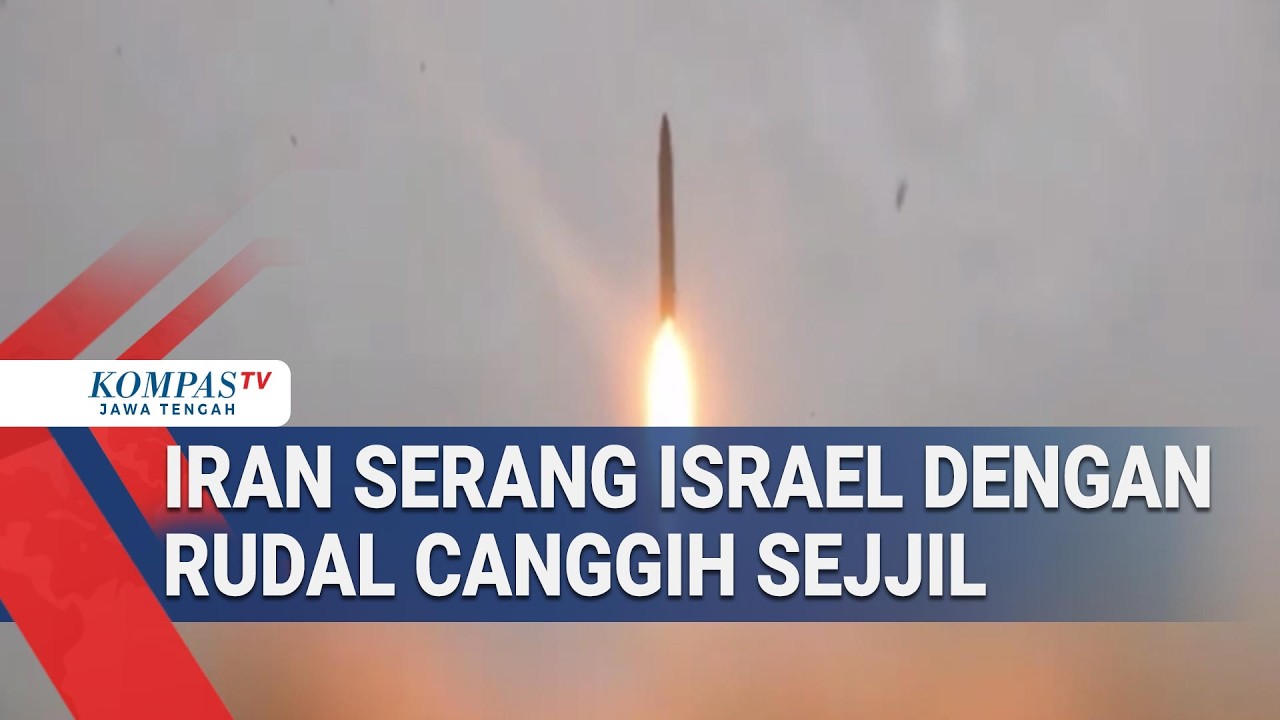 Perang Memanas! Iran Serang Israel dengan Rudal Canggih Sejjil