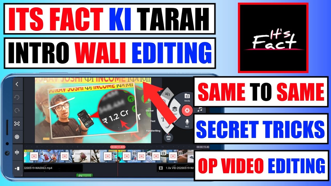 It's Fact Jaisa Intro Kaise Banaye || It's Fact Jaisa Video Kaise Banaye || Its Fact Video Editing