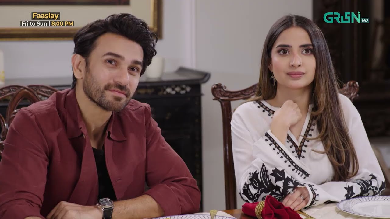 Faaslay Episode 28 | Best Scene 05 | Ali Ansari - Saboor Aly | Green TV Entertainment