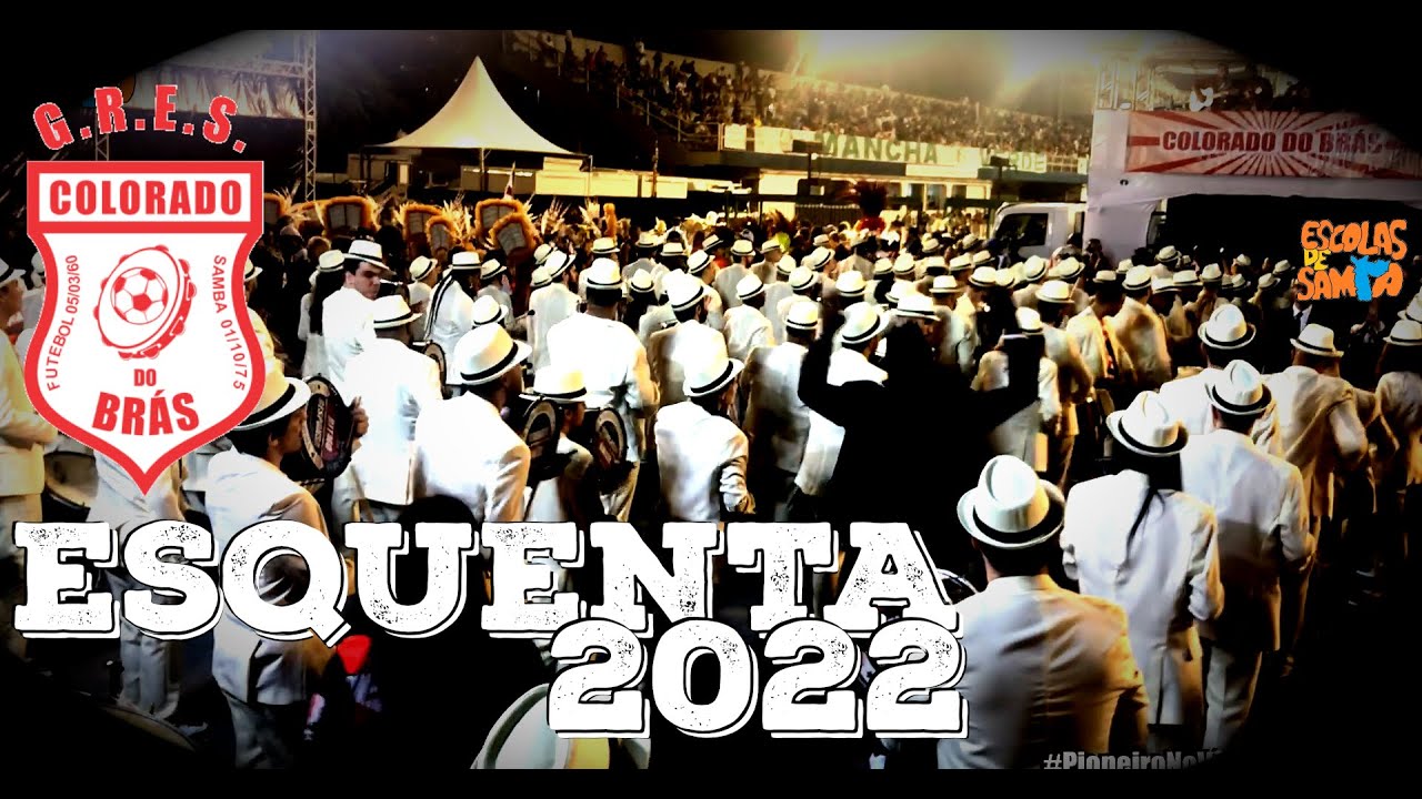 COLORADO DO BRÁS 2022 - ESQUENTA da Bateria na Largada no Desfile Oficial #PioneiroNoVídeoDosBreques