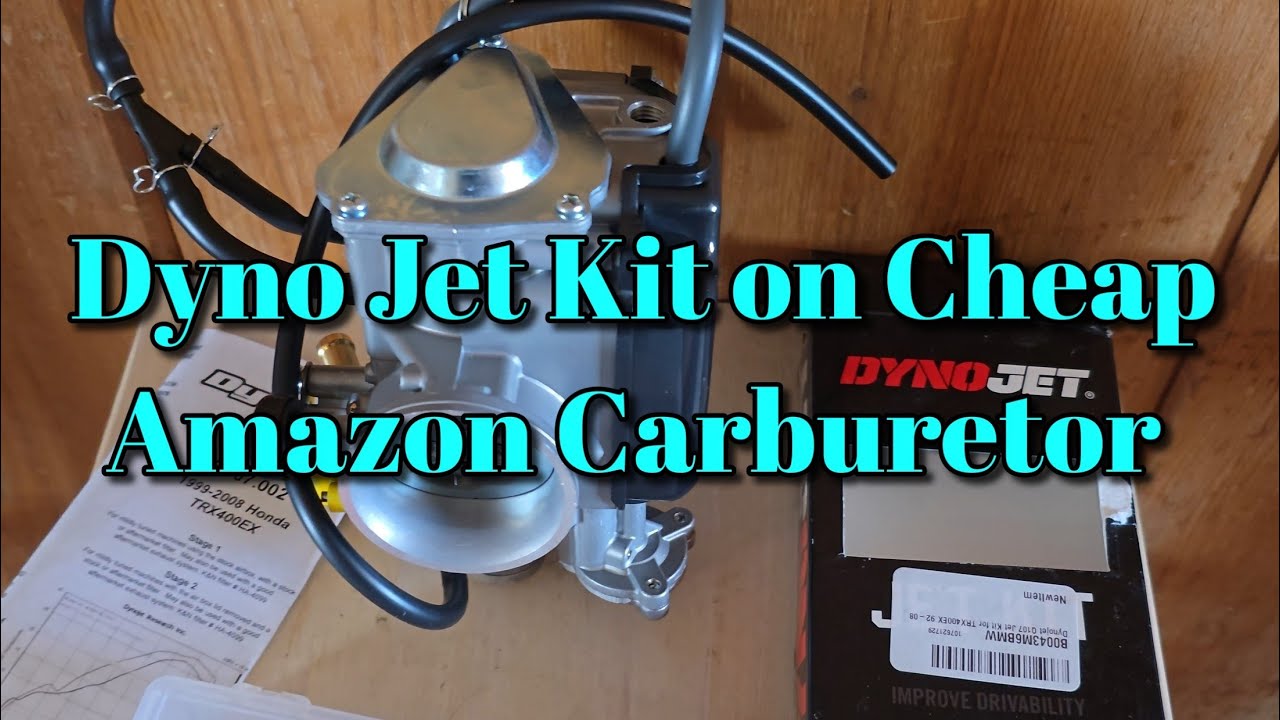 Сможет ли комплект Dyno Jet Kit заставить карбюратор Amazon работать так же, как оригинальный? Ho...