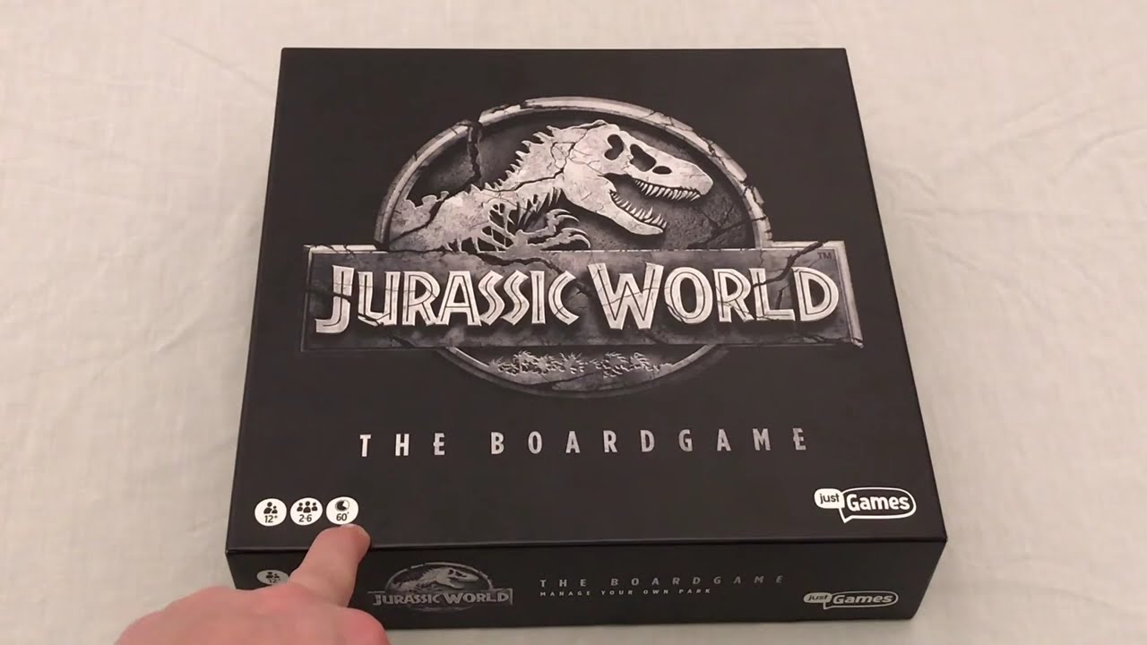 Jurassic World The Boardgame Unboxing