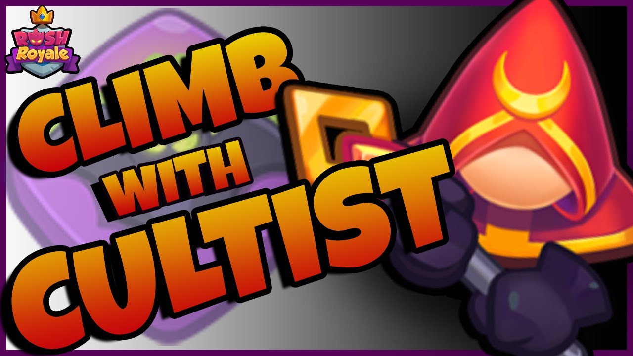 Easy Trophies With Cultist - Cultist Chemist Deck - Rush Royale