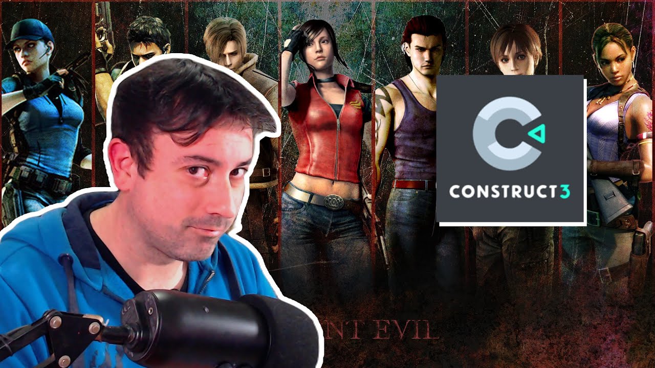 CONSTRUCT 3 | Como hacer un juego al estilo RESIDENT EVIL