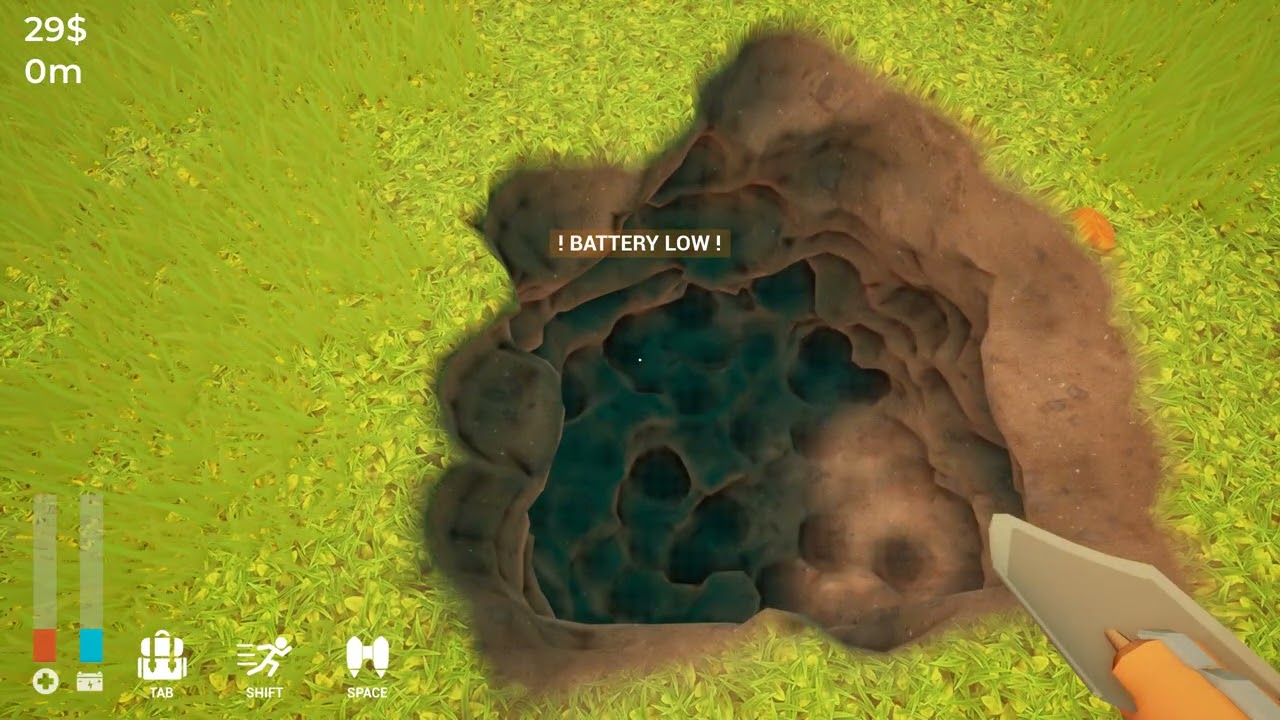 A Game About Digging A Hole But I Destroy The Back Yard