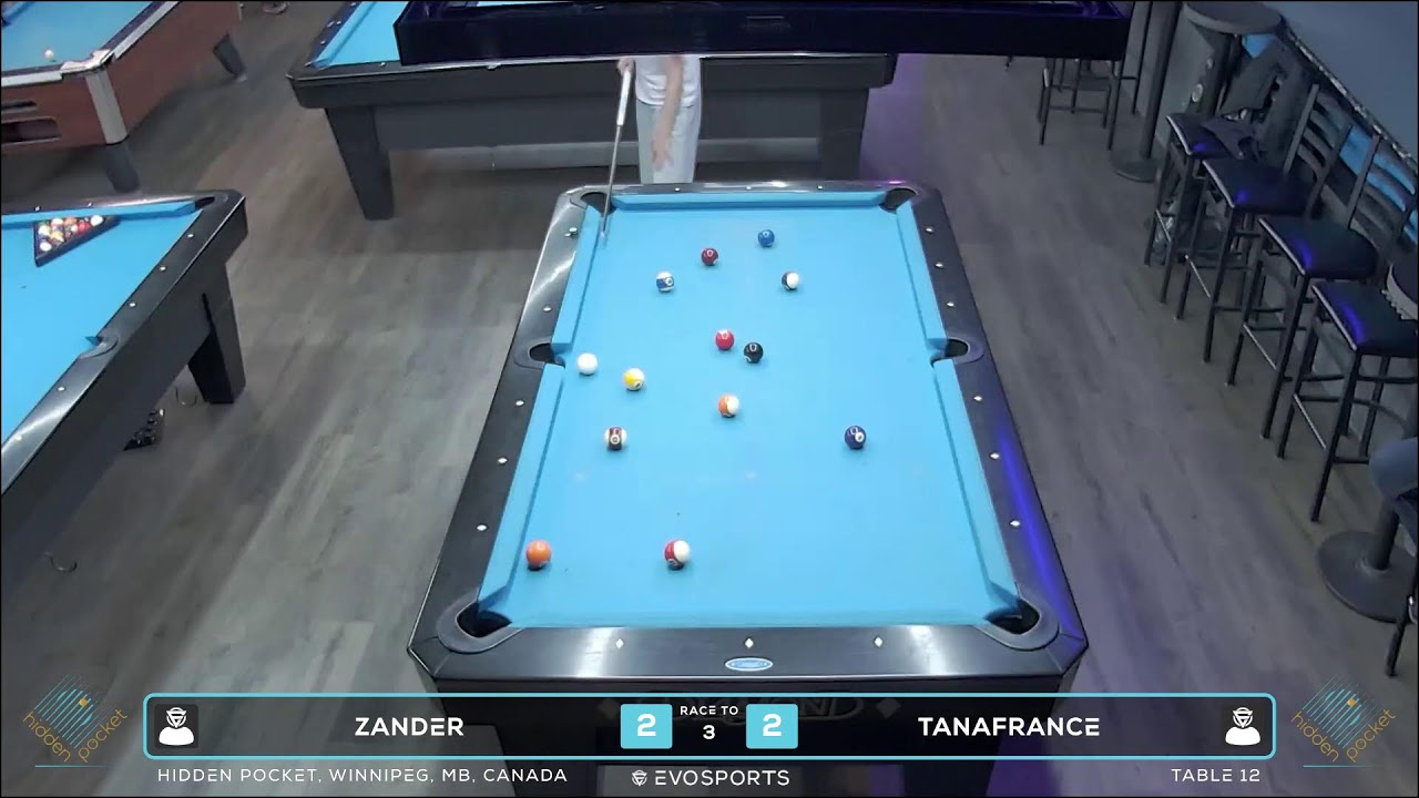 ZANDER vs TANAFRANCE - HIDDEN POCKET - TABLE 12 | EvoSports