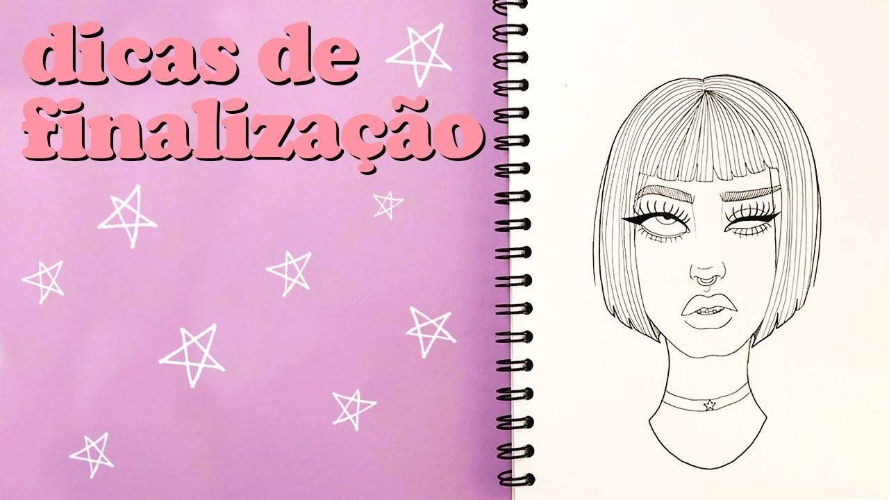 FINALIZE UM DESENHO COMIGO | Nath Araújo