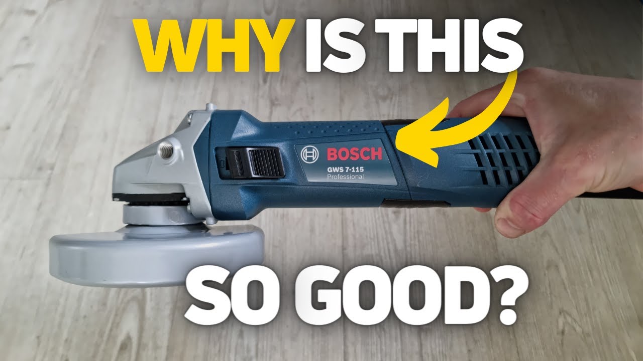ЛУЧШАЯ УГЛОВАЯ ШЛИФОВАЛЬНАЯ МАШИНА? Bosch GWS7-115