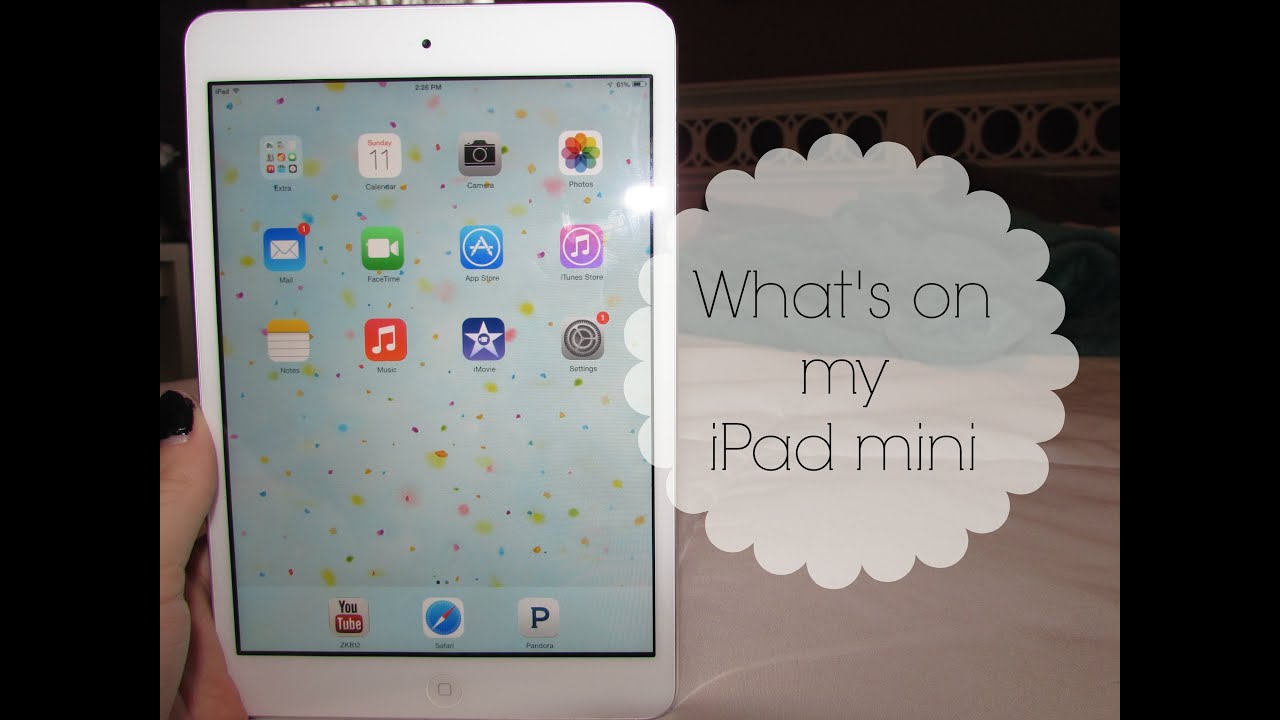 WHAT'S ON MY IPAD MINI