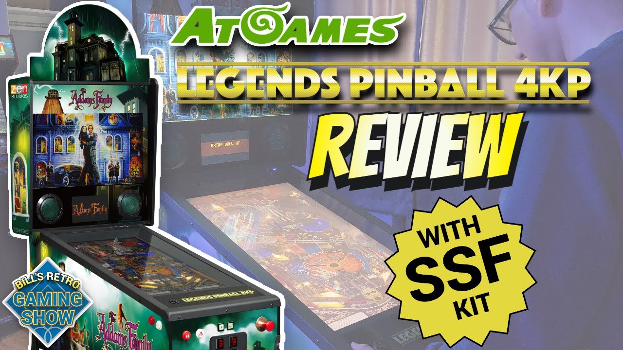 AtGames 4K Pinball Addams Family Review