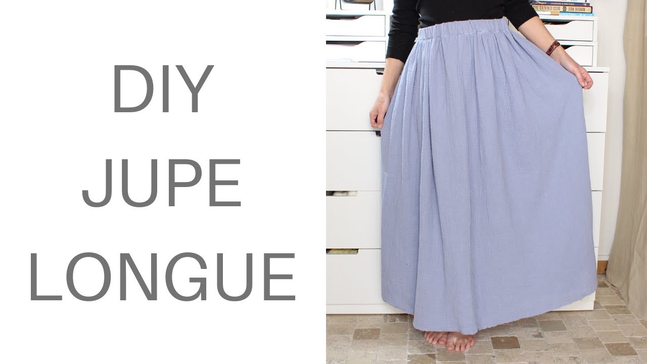 Tuto couture : la jupe froncée élastiquée ✨ Marion Blush