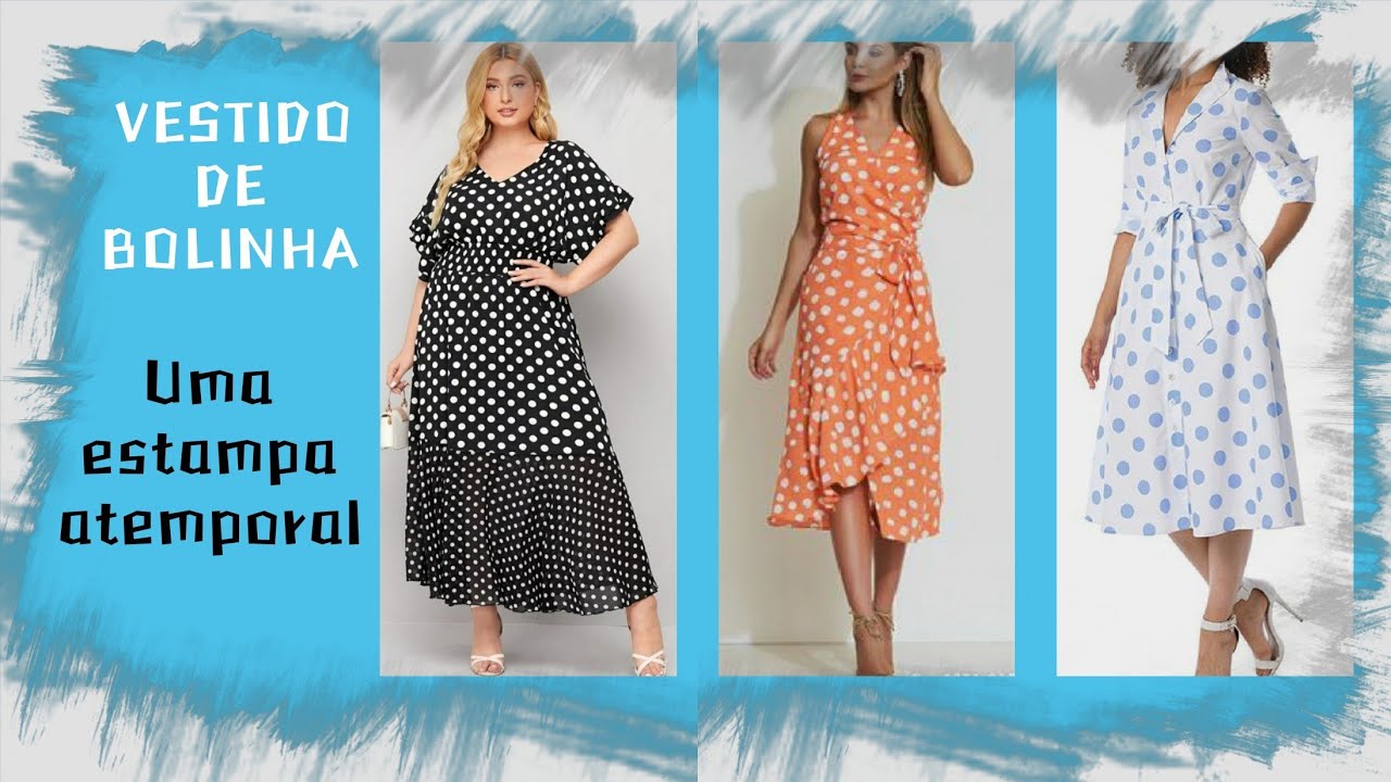 VESTIDO DE BOLINHA- Uma estampa atemporal