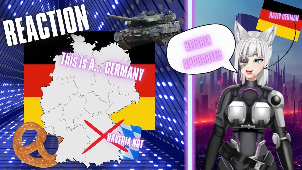 THIS IS A... GERMANY. Aprooffed by a nativ GERMAN- Cyber React | Geography Now! DDEUTSCHLAND