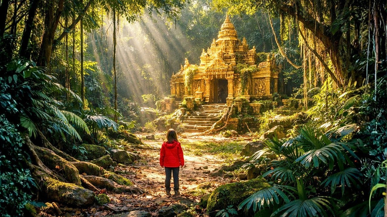 Lost in the Deep Jungle, Little Girl Found a Golden Temple—The Floorboards Hid $275 Million