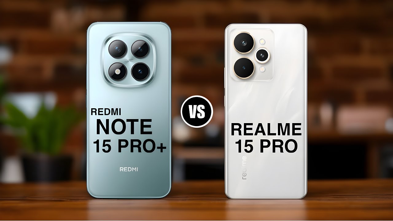 Redmi Note 15 Pro Plus vs Realme 15 Pro