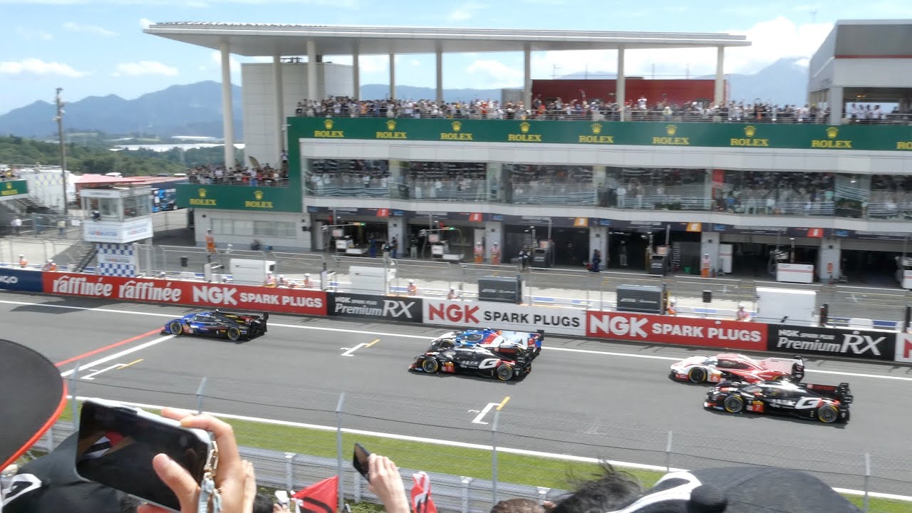 2024 WEC富士6H レーススタート | メインストレート