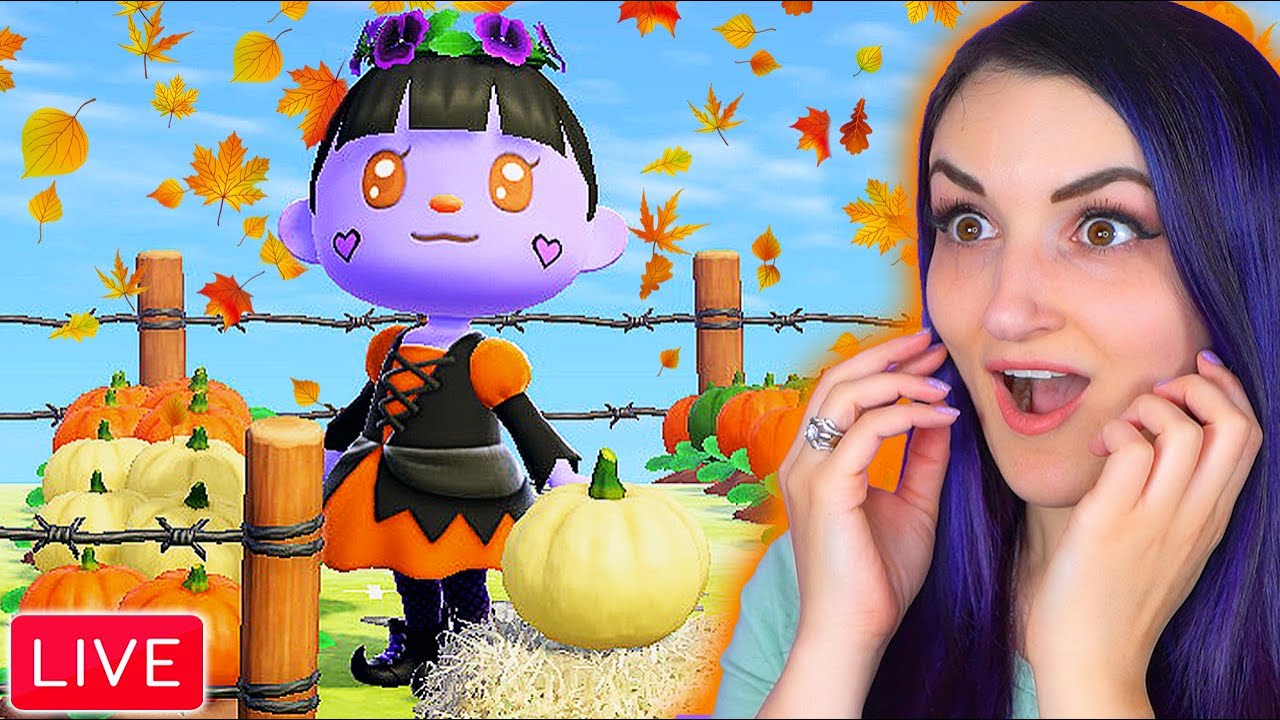 I'm So CUTE That It's SCARY! | Halloween Update in Animal Crossing New Horizons