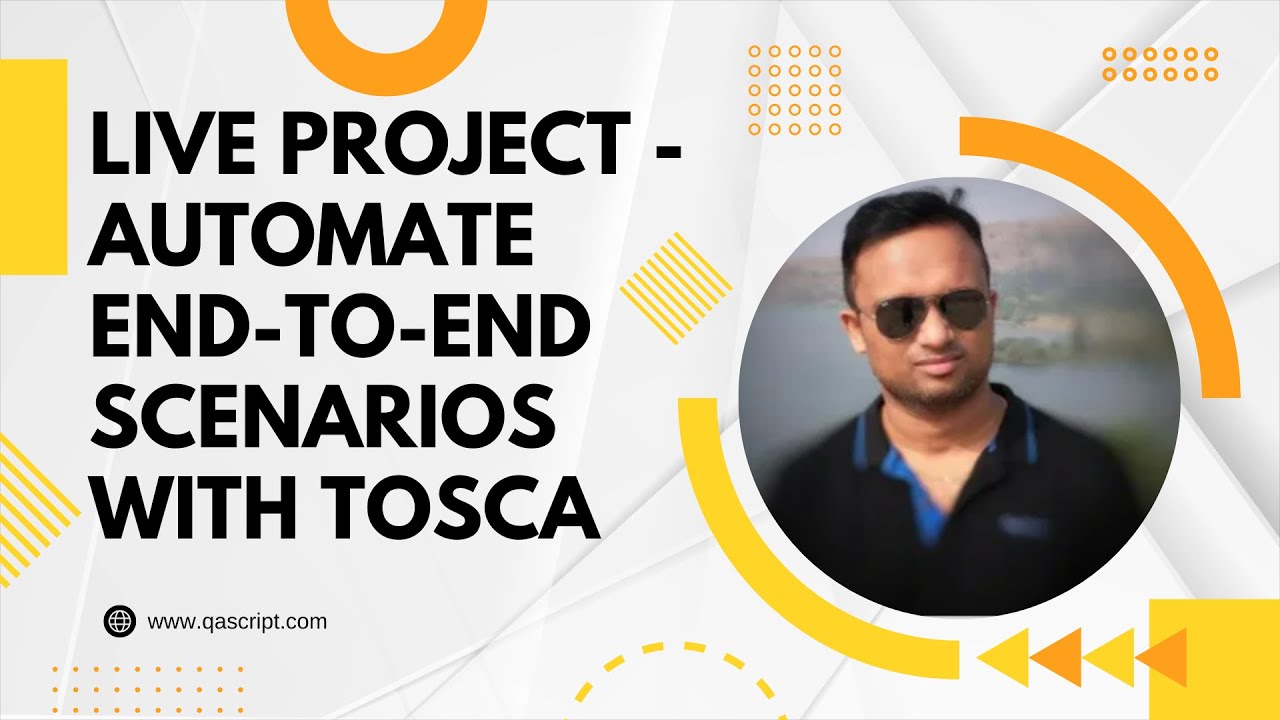 Tosca Tutorial | Live Project | Automate End-to-End Scenarios |
