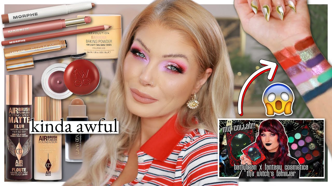 FANTASY COSMETICA x BATTY BEAN + a full face of new makeup 🐈🔮