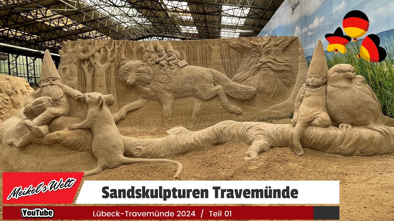 Sandskulpturen Travem&uuml;nde  2024 / #sandskulpturen #travem&uuml;nde #dokumentationen