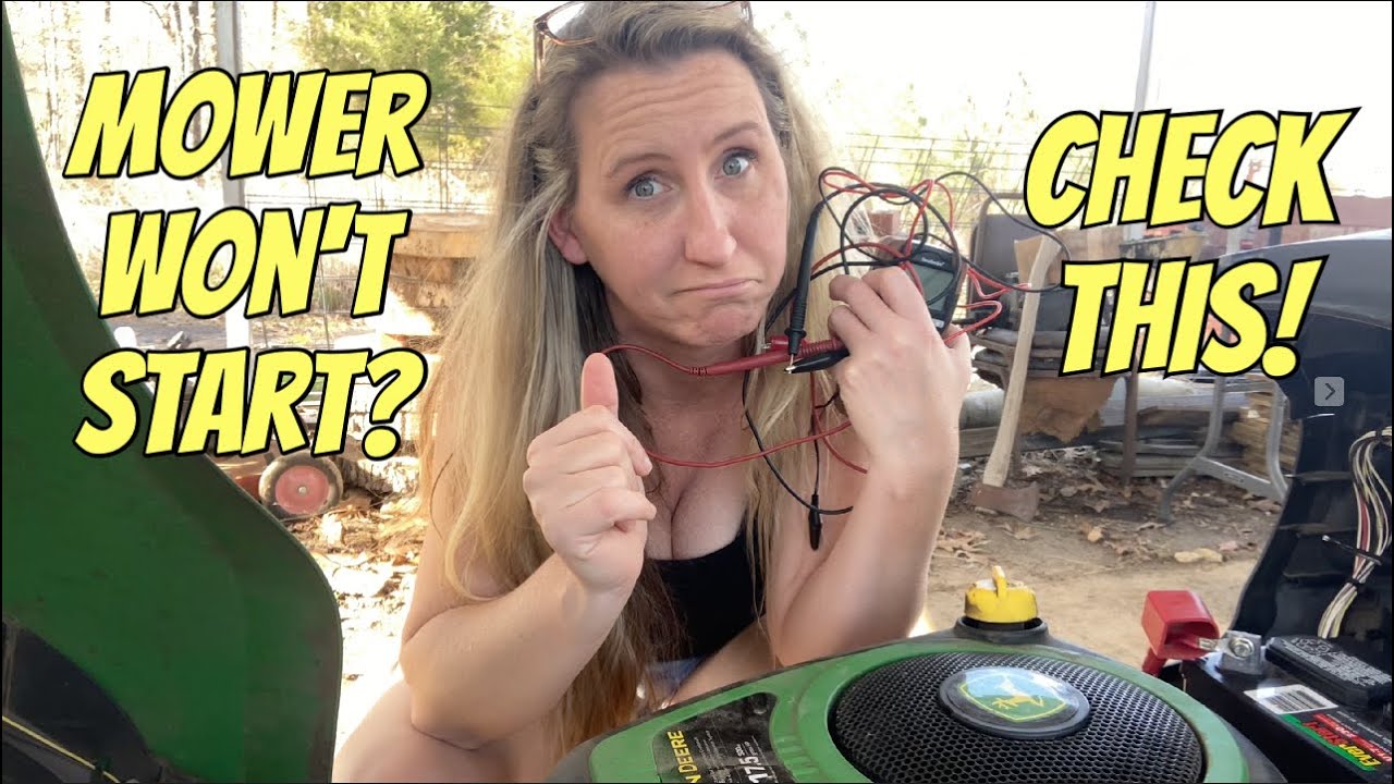 How to Repair Your Rider or Zero Turn That Won't Start, Just CLICKS! AND a Briggs Service Reminder!