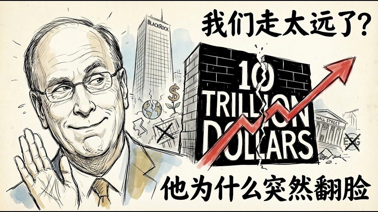 貝萊德 CEO 當眾認錯：「我們走太遠了」！掌管 10 兆美元的男人，為什麼突然翻臉？