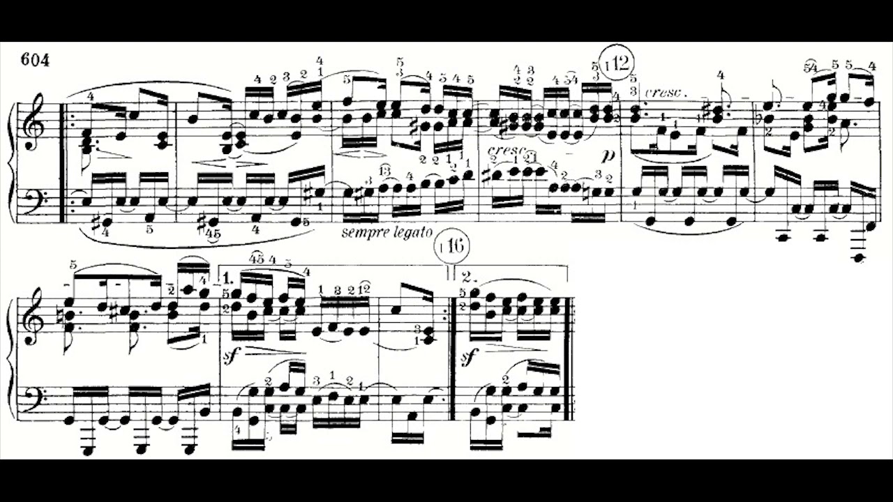 Beethoven: Piano Sonata No.32, Op.111 (Pollini) with score ; 베토벤 피아노 소나타 32번 악보영상