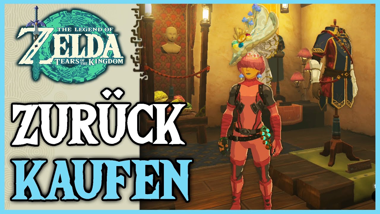 Rüstungen zurückkaufen | Geheimer Shop | Outfits wiederholen | Zelda: Tears of the Kingdom Deutsch