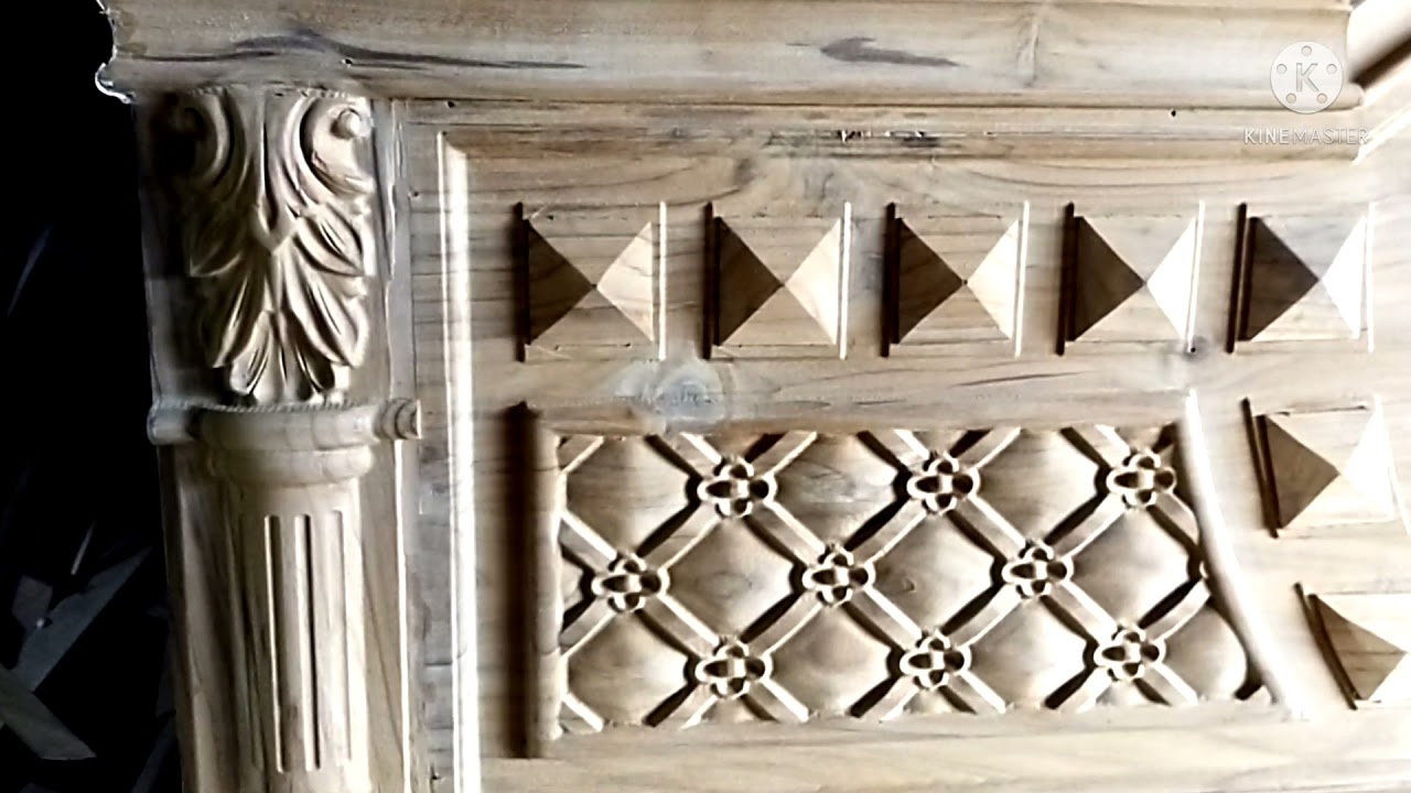 wood carving cot|beautiful cot