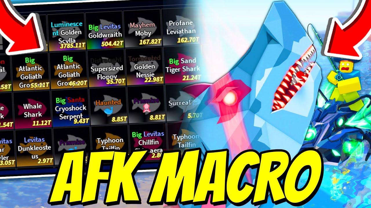 *2026* ЛУЧШИЙ АВТОМАКР ДЛЯ AFK-ЛОВЛИ В FISCH! (Как использовать макрос AFK в FISCH) Roblox