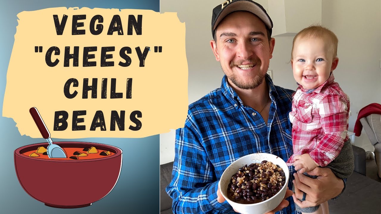 VEGAN CHEESY CHILI BEANS | EASY WFPB AND VEGAN RECIPE
