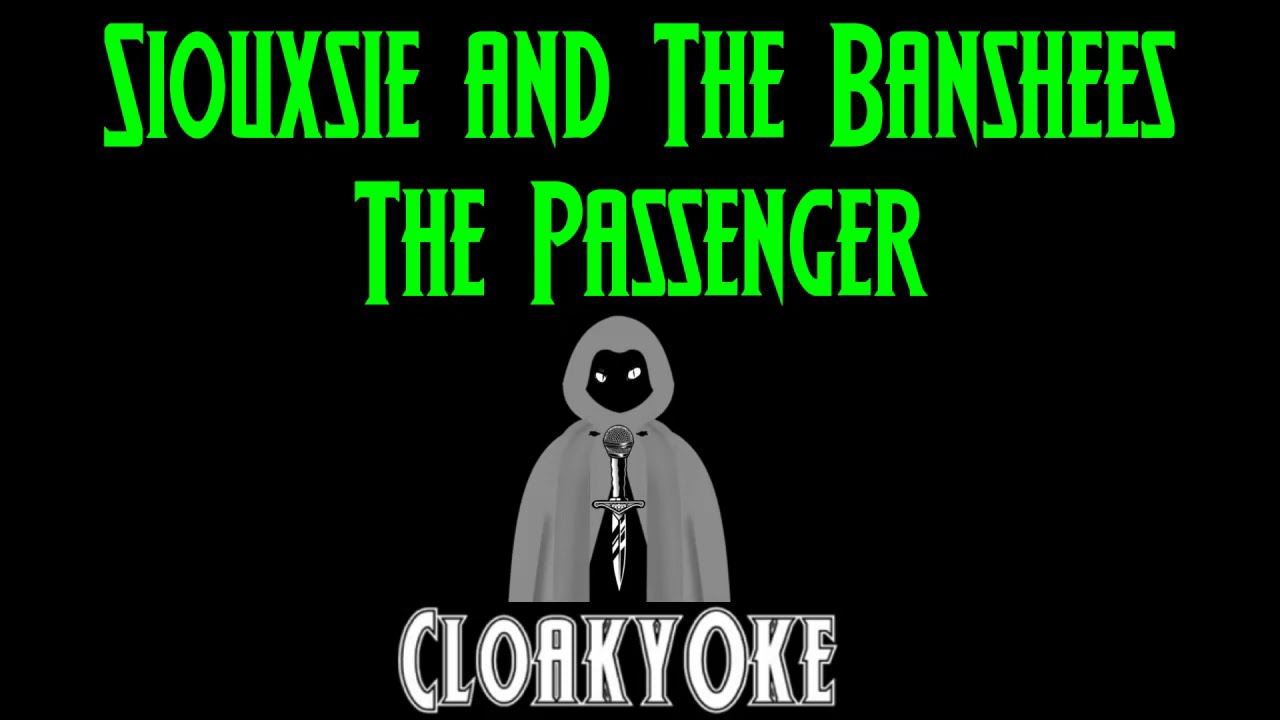 Siouxsie and The Banshees - The Passenger (karaoke)