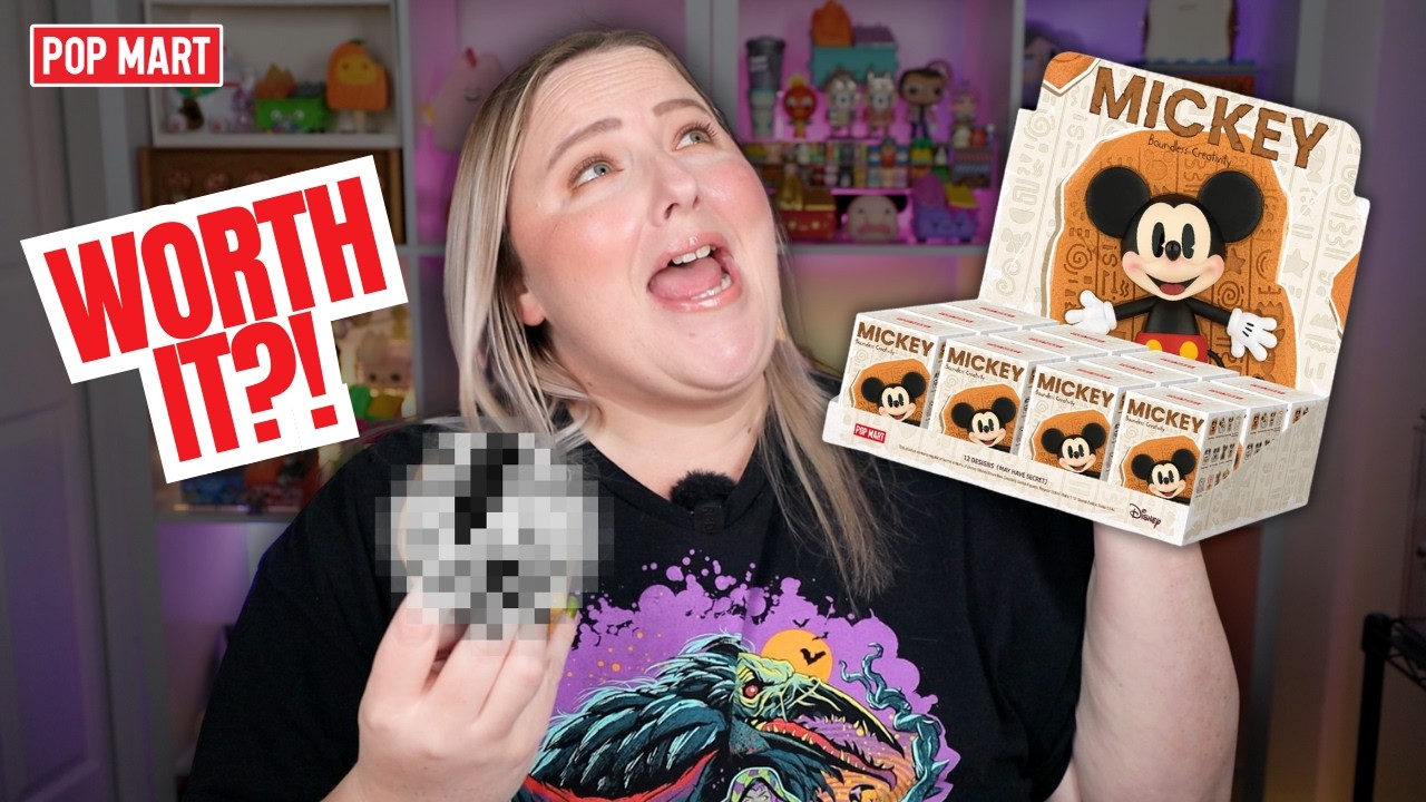 Finally Unboxing Pop Mart Disney Mickey Boundless Creativity Figures... Was It Worth the Wait?