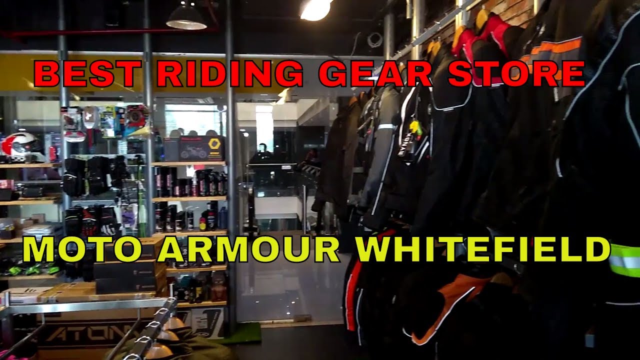 BEST RIDING GEAR STORE BANGALORE | MOTO ARMOUR WHITEFIELD | RYNOX RIDING GEAR |