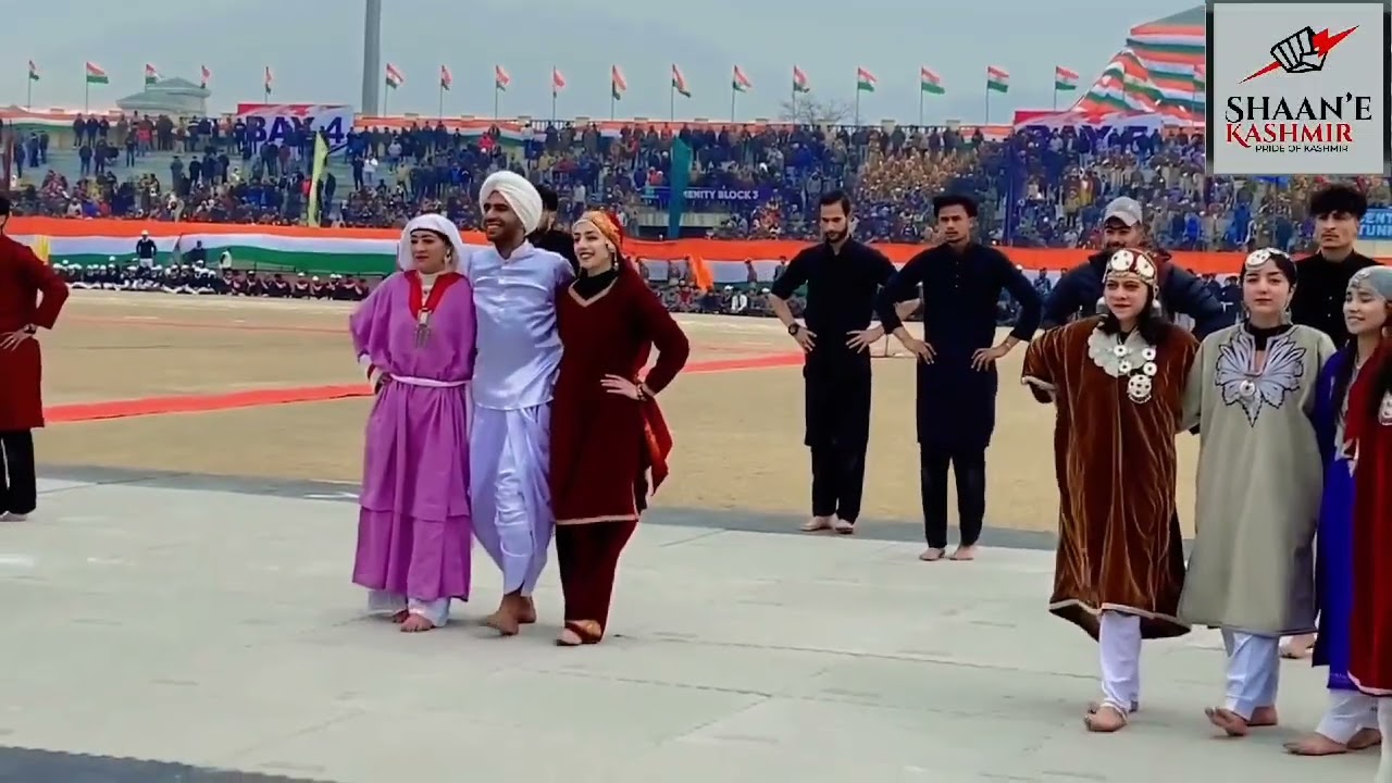 cultural programme performed by artists at bakshi stadium on 26th jan . #subscribe #viral #79kview