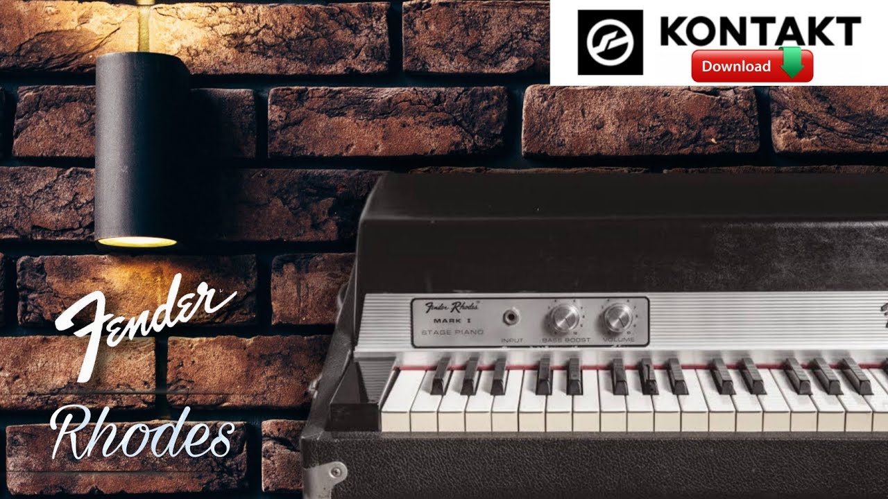 LIVRARIA FENDER RHODES PARA KONTAKT (A MELHOR DE TODAS!!!!!)