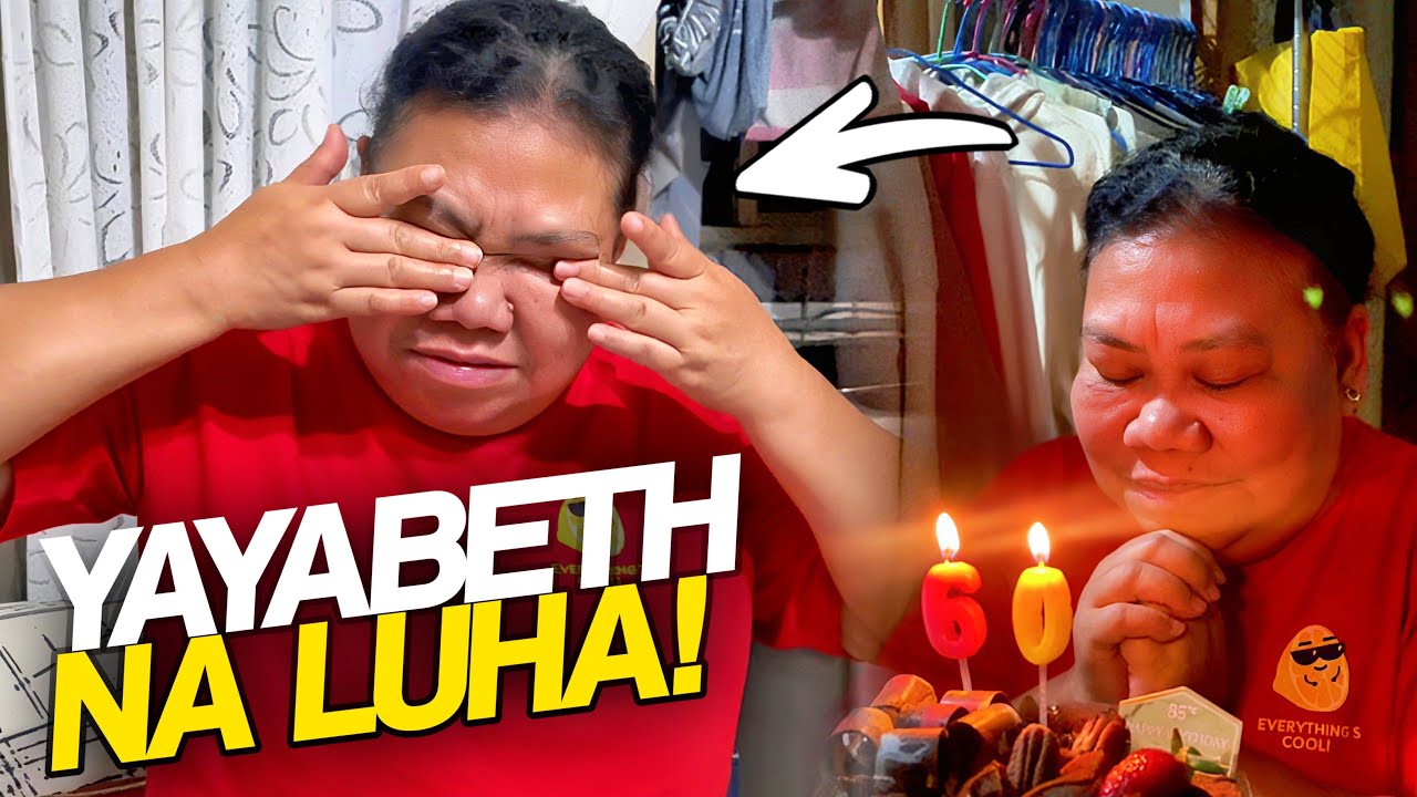 YAYA BETH UMIYAK SA KANYANG BIRTHDAY!