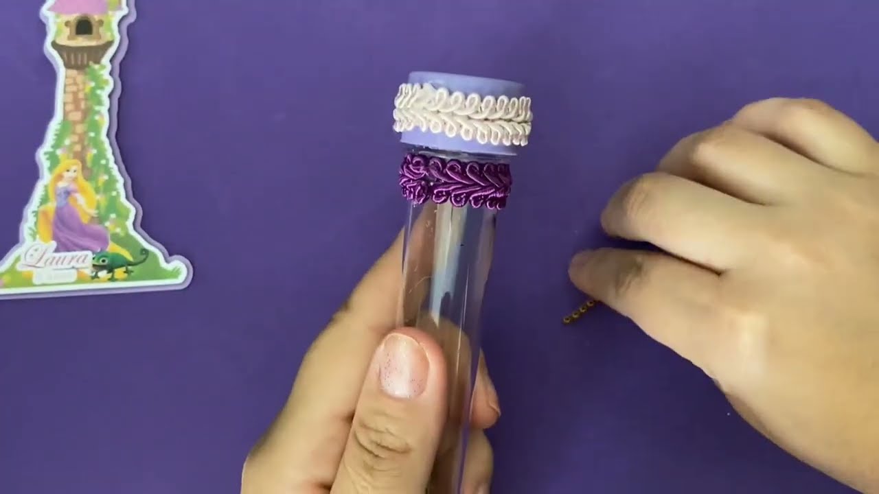 Tubetes Personalizado Rapunzel