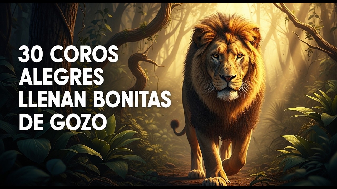 Coritos Alegres Llenan Bonitas De Gozo - Cristianos Coros - Mas De 30 Coros Avivamiento Pentecostal