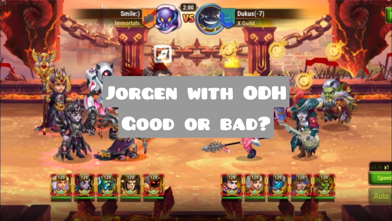 Hero Wars Mobile | What happens when I use jorgen with ODH?