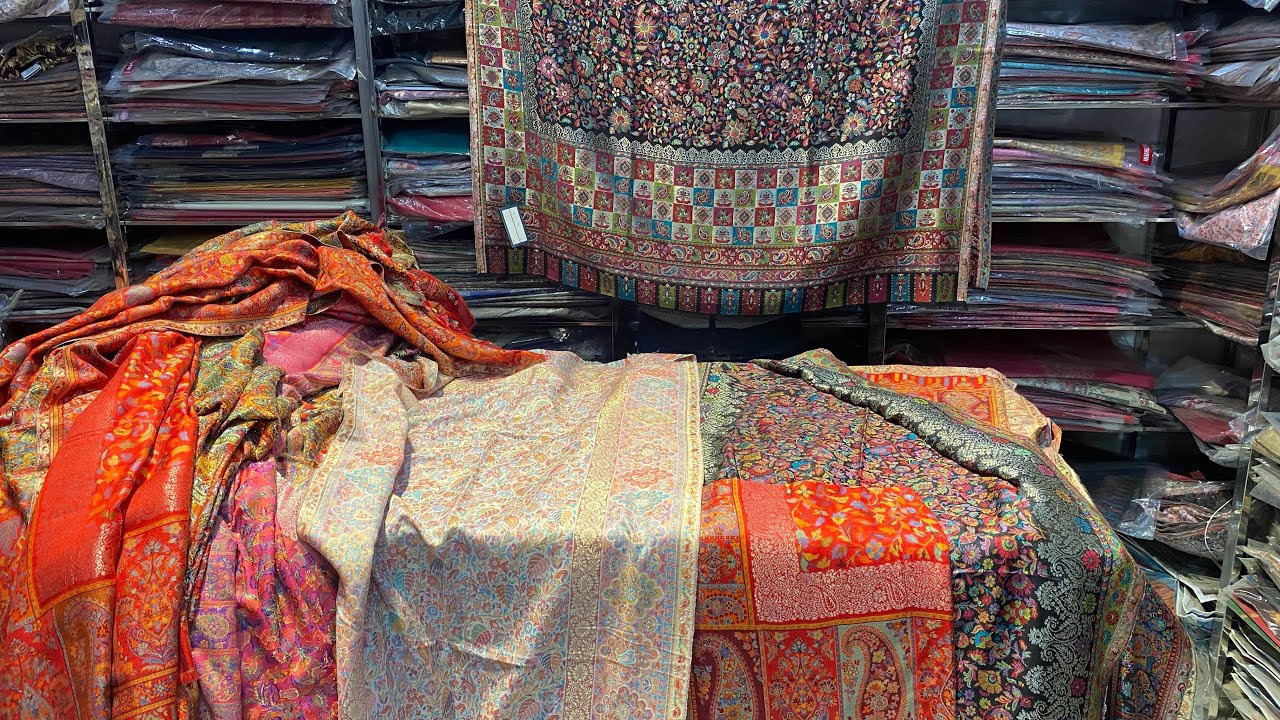 WINTER SEASON SALE Kani Pashmina shawls and stoles ZARIWORK KANI SHAWLS premium supreme quality
