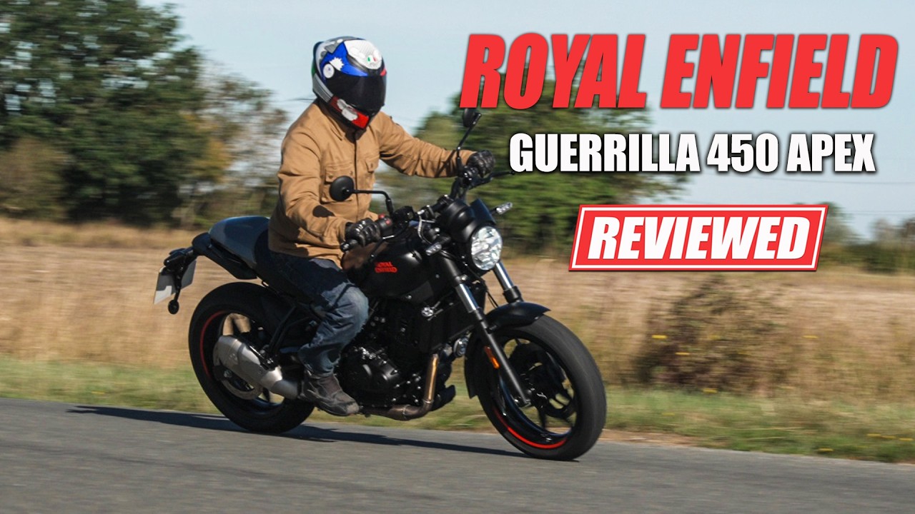 Обзор Royal Enfield Guerrilla 450 Apex: настоящая война в классе A2