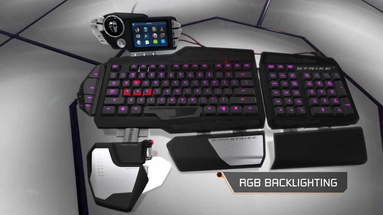 Mad Catz Cyborg S.T.R.I.K.E.7 Gaming Keyboard