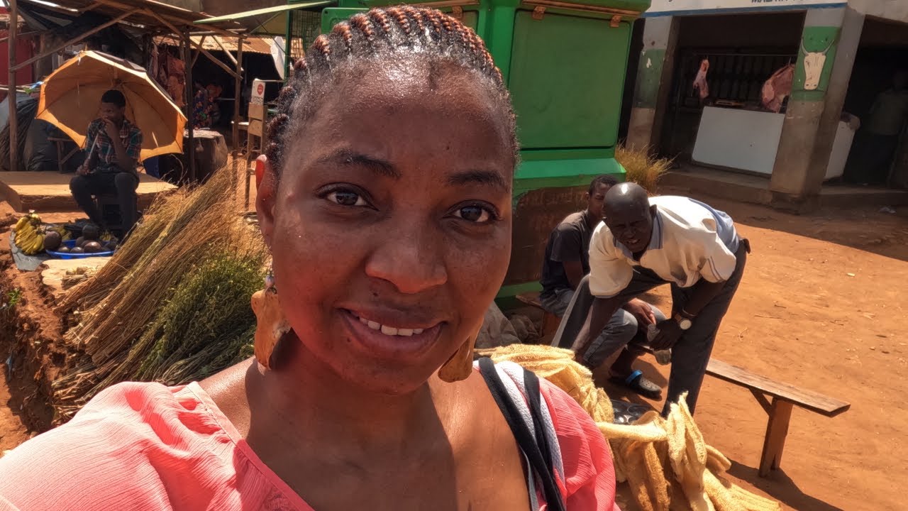 shopping at the  local BUSIEST market: It's FULL of  Bananas 🍌  #lilongwe #market #finland # Malawi
