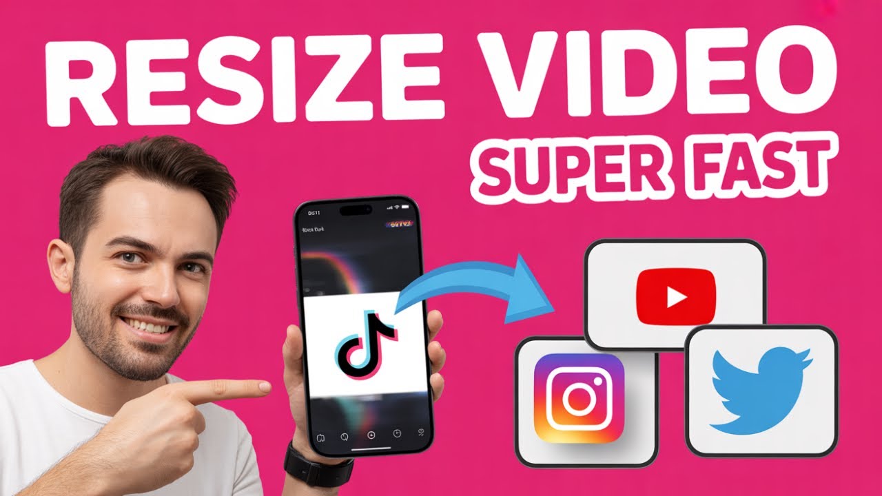 How to resize a video clip for FREE with TinyWow - Full Tutorial (Works 2026)