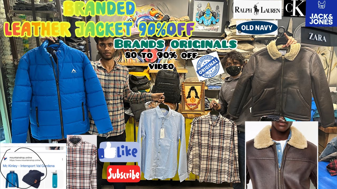 Original Leather Jacket 90%Off Shirt499 Cheapest Export Surplus Winter 9582875888 #100 #branded #Ck